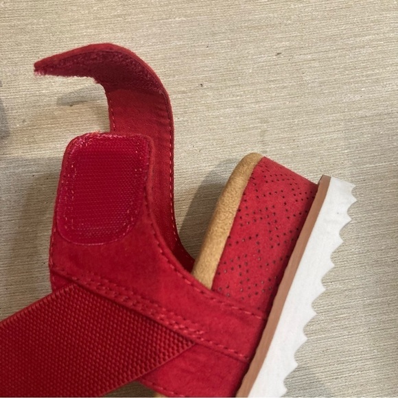 BOBS by Skechers Sz 9 Desert Kiss Velcro Closure Memory Foam Insoles Sandals NEW - Picture 7 of 11